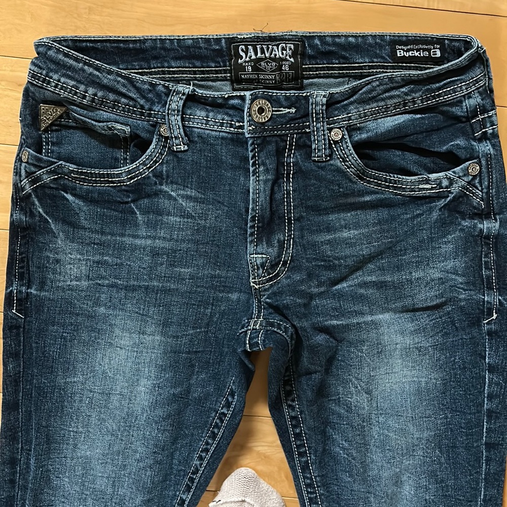 Salvage Skinny men’s jeans